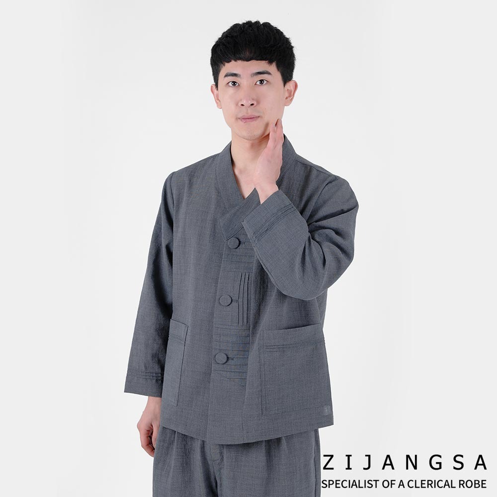 [4542] (남) 이브 핀탁 Y형 2피스 /  생활한복 개량한복 법복 절복